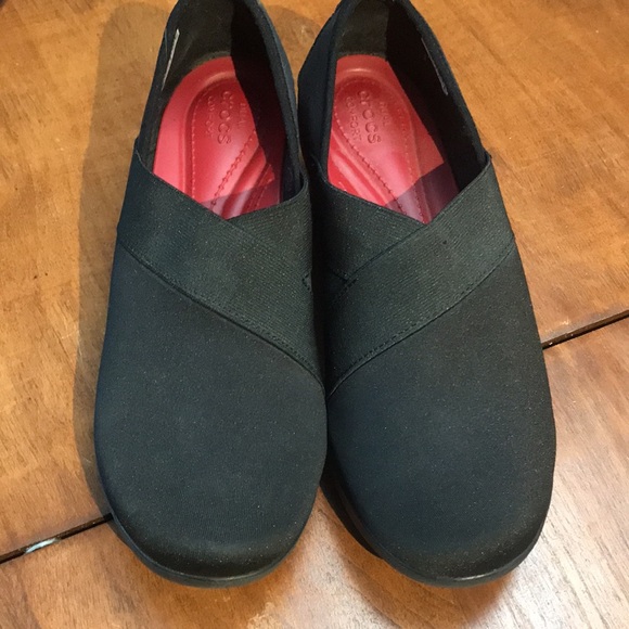 Ladies Crocs Clogs with Neoprene Upper - Picture 8 of 16